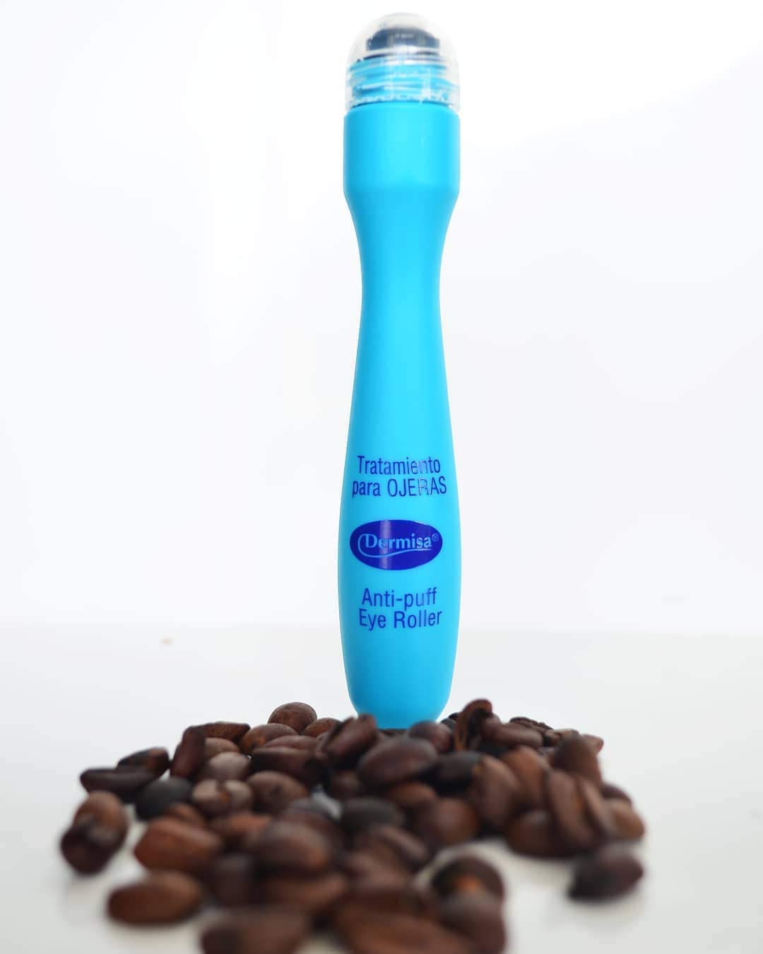 Dermisa Eye Roller for Puffy Eyes - Anti-Puff Dark Circle Under Eye Treatment Serum with Caffeine & Peppermint for Bright, Healthy Skin - Paraben, Fragrance, Dye and Oil Free - Pack of 3