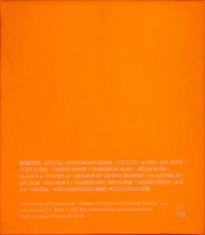 Obliphica Seaberry Hair Mask - Deep Conditioning Hydrating Treatment for Dry and Damaged Hair - Fine, Frizzy, and Color-Treated Hair - 1.05 Pound (Pack of 1)