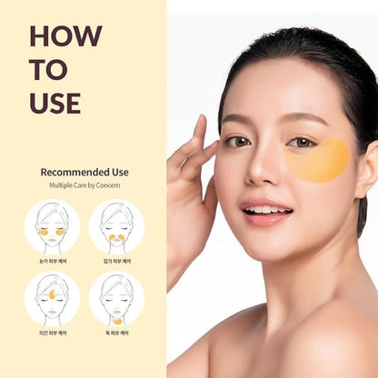 Korean eye patches retinol repair
