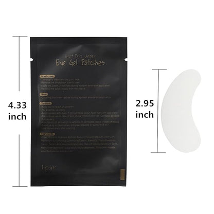 100 pairs eye gel pads,