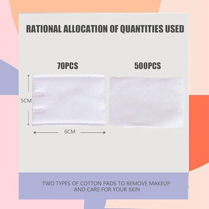 Facial cotton pads, cotton pads