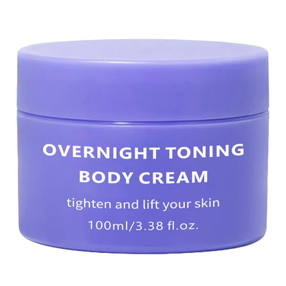 Get Dream Overnight Toning Whip Belly, Body Firming Cream, Skin Tightening Cream for Women, Anti Wrinkle Moisturizing, Target Stretch Marks, Tight Cellulite Firmness of Skin While Sleeping