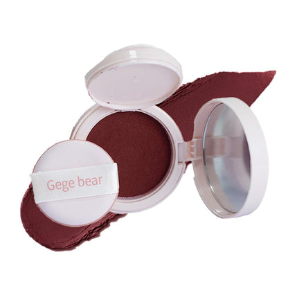 Air Cushion Blush,Wearing Skin Tint Blush Makeup for Cheeks,Smudge Proof, Natural-Looking, Dewy Finish,Easy to Apply and Create a Natural Flush