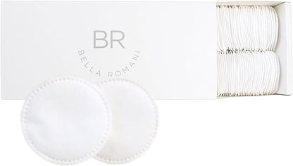 Cotton rounds makeup remover pads