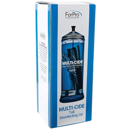 ForPro Multi-Cide Tall Glass Jar,