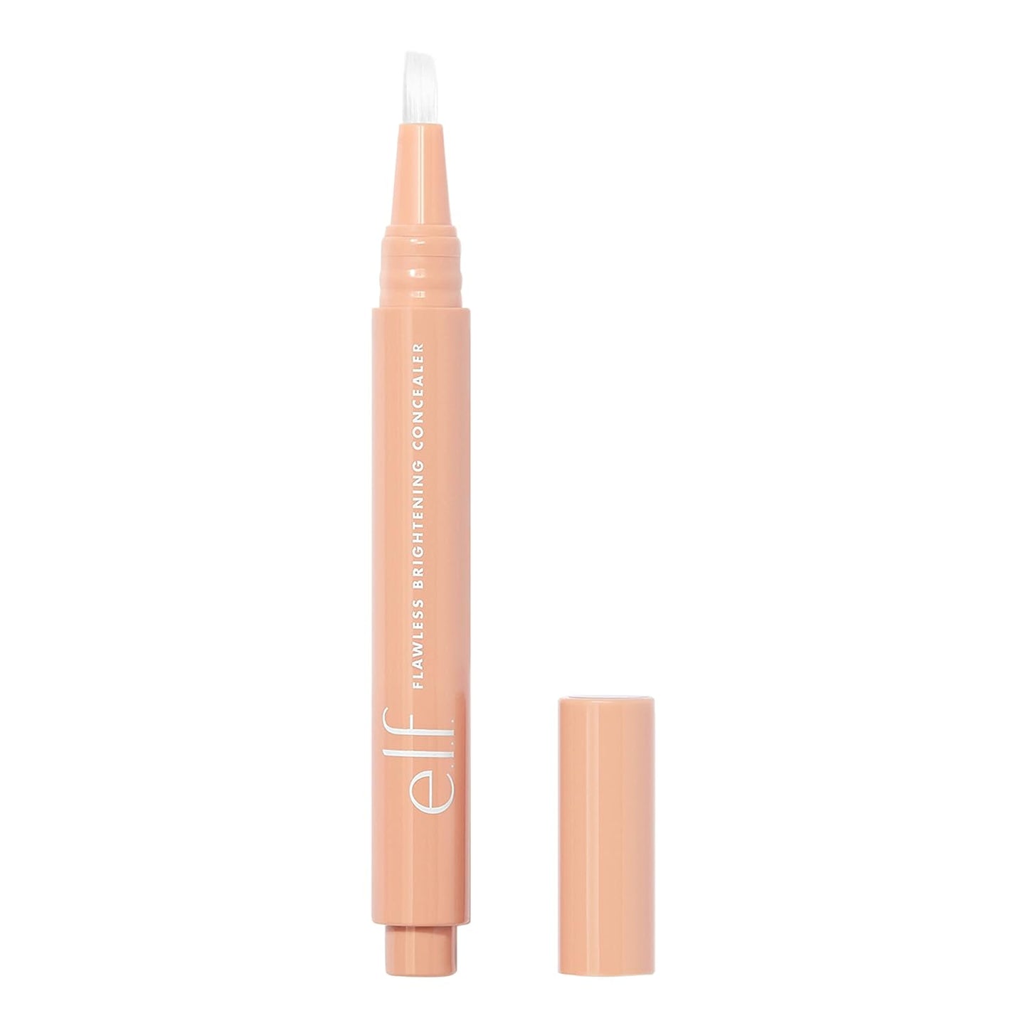 e.l.f. Flawless Brightening Concealer, Illuminating & Highlighting Face Makeup, Conceals Dark Under Eye Circles, Medium 32 N, 0.07 Fl Oz
