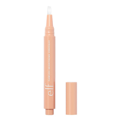 e.l.f. Flawless Brightening Concealer, Illuminating & Highlighting Face Makeup, Conceals Dark Under Eye Circles, Medium 32 N, 0.07 Fl Oz