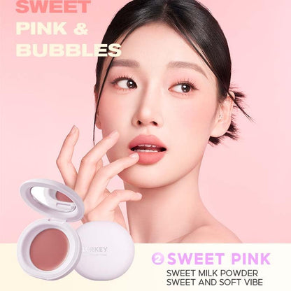 COLORKEY Soft Mist Multi-Purpose Cream | Lips & Cheeks | Eyes | Creamy | Moisturizing | Blendable Color (02 SWEET PINK, 2.5g)