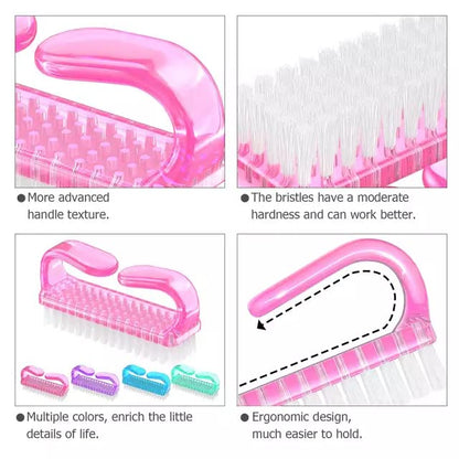 4 Pcs Nail Brush for