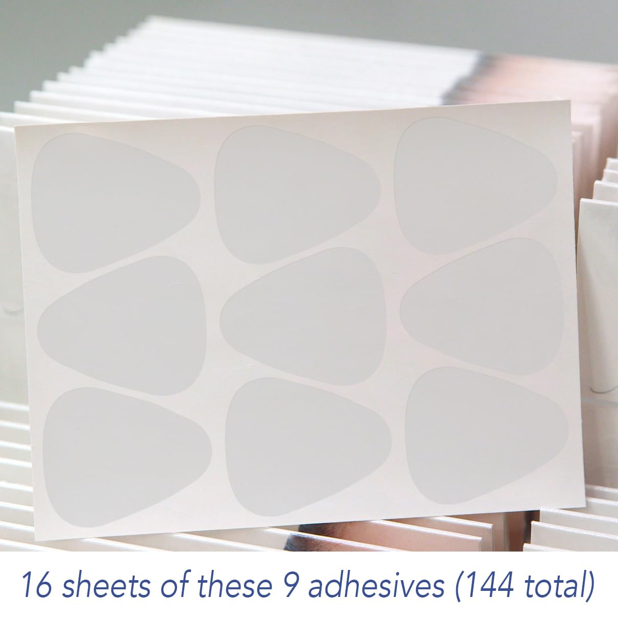 Smoothies Triangle Wrinkle Patches for Face Overnight - Facial Patches for Elevens, Crows Feet and Lip Lines, 144 Count per Box - Made in the USA