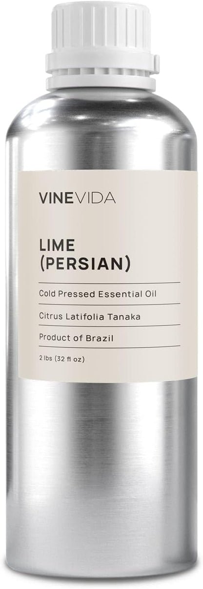VINEVIDA Lime Essential Oil - 32 oz - DIY Candle Scents & Soap Making