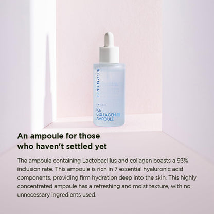 Like Sky Ice Collagen 93 Ampoule 1.69 fl oz/Marine collagen, Absorption rate of more than 40 times, K-beauty