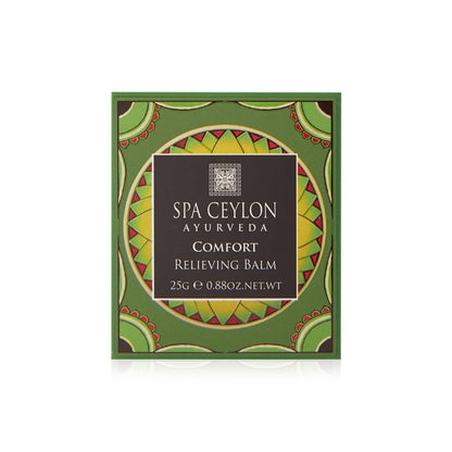 SPA CEYLON Comfort Relieving Balm, 100% Natural Herbal Balm for Everyday Comfort, Fast-Acting Formula for All Skin Types 25g