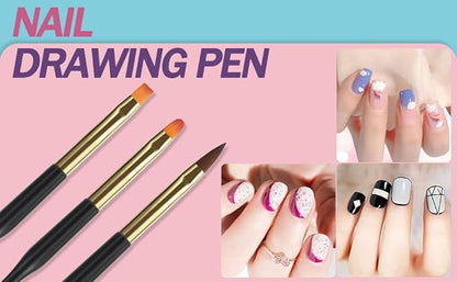 Artdone 35pcs nail art pens