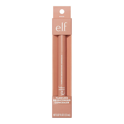 e.l.f. Flawless Brightening Concealer, Illuminating & Highlighting Face Makeup, Conceals Dark Under Eye Circles, Tan 45 N, 0.07 Fl Oz