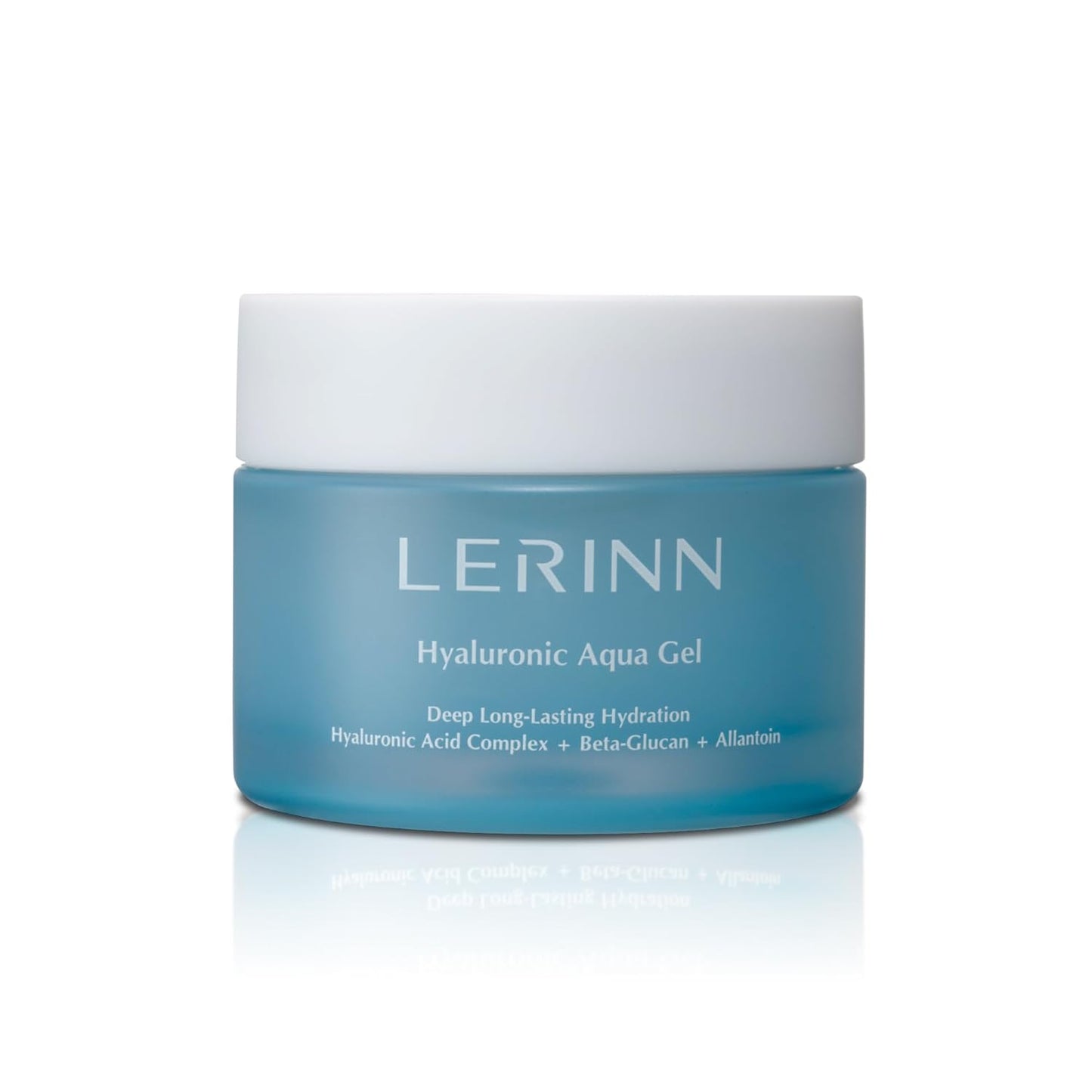 Hyaluronic Aqua Gel, Lightweight Daily Moisturizer with Hyaluronic Acid for Deep Hydration, Soothing, Fast-Absorbing, Fragrance-Free Face Cream for Sensitive Skin and All Skin Types (50 ml).