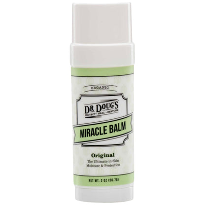 Dr. Doug's Original Miracle Balm – | Organic, Handmade Balm for Dry, Itchy Skin | Cruelty-Free &