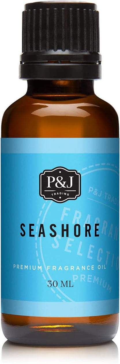 P&J Trading Fragrance | Seashore Oil 30ml - Candle Scents for Candle Making, Freshie, Soap Making Supplies, Diffuser Oil Scents
