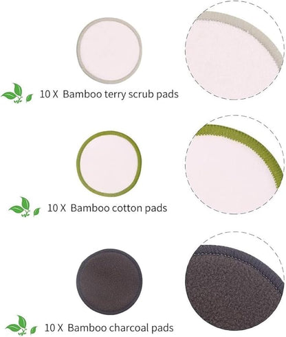 Chloven 30 pack reusable makeup