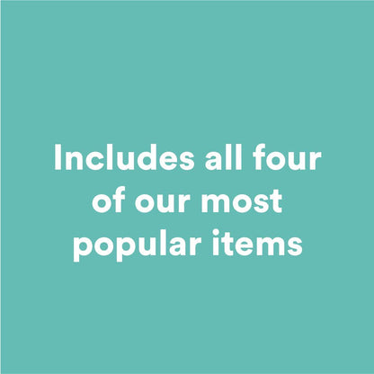 Camille Beckman Essentials Gift Basket, White Lilac, Glycerine Hand Therapy 6 oz, Silky Body Cream 13 oz, Hand and Shower Cleansing Gel 13 oz, Glycerine Soap 3.5 oz