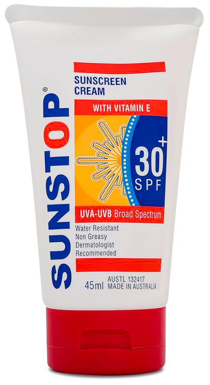 SPF30 Sunscreen Cream with Vitamin E, Moisturizing