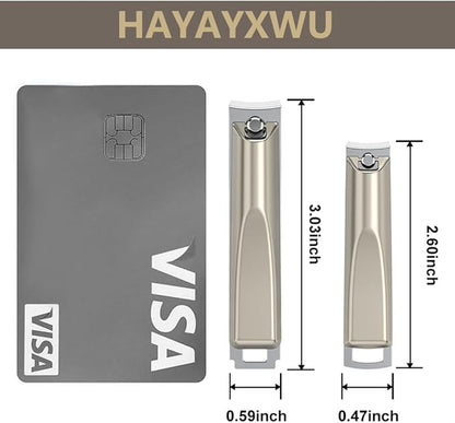 4PCS Nail Clippers, HAYAYXWU Sharp
