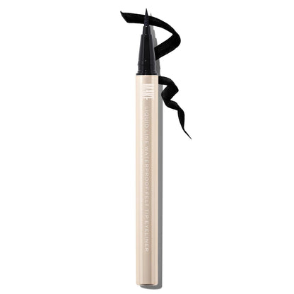 MAKE Beauty Smudge-Proof Felt Tip for Precise Application of Lines, Wings, and Graphics. Long Lasting Eye Liner, Liquid Line Waterproof Felt Tip Eyeliner - Onyx
