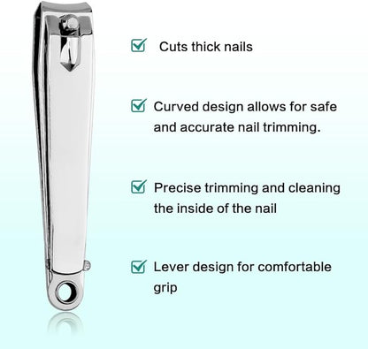 Nail clippers, 8 pcs toenail