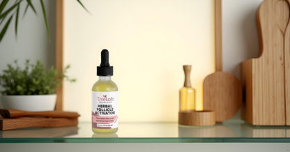 Herbal Follicle Stimulator – Botanical Scalp Serum with Rosemary & Ginger | Nourishing Hair & Scalp Treatment, 2 fl oz