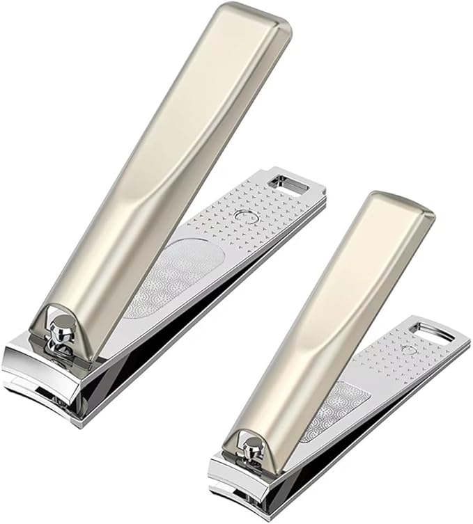 2PCS Fingernail Clippers, Premium Fingernail