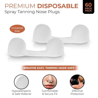 Bronze Tan Disposable Nose Filters