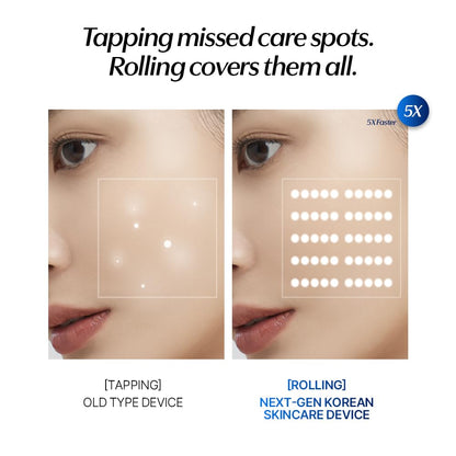 CELORABY Potension Penta-Shot Glass Skin Glow Booster Korean Skin Care Device 5-in-1 Total Care for Enhanced Absorption, Intensive Pore Care, Needle Free, Professional Skincare Comfortably at Home