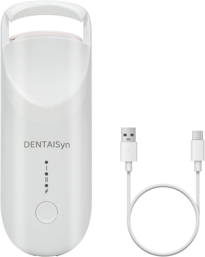 Heated Eyelash Curler - Electric Eyelash Curler with Heat Sensitive Silicone Pad, Type-C Rechargeable Mini Lash Curler, 10s Fast Heating 24hrs Long Lasting Lash Lift to Style Natural Eyelashes