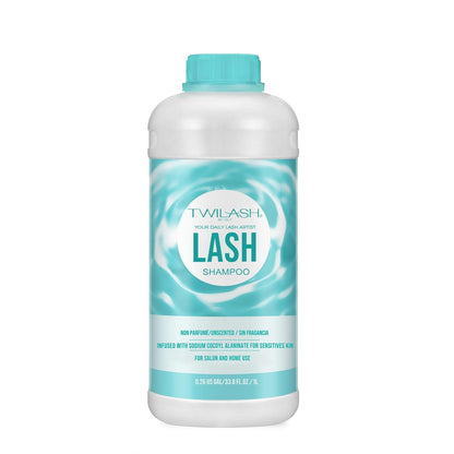 Lash Shampoo Bulk Upgraded Formula, Eyelash Cleanser for Extensions 1 Liter, Safe Makeup Remover, Non-irritating or Burning Formula Eyelid Foaming Cleanser for Professional Salon and Home Use