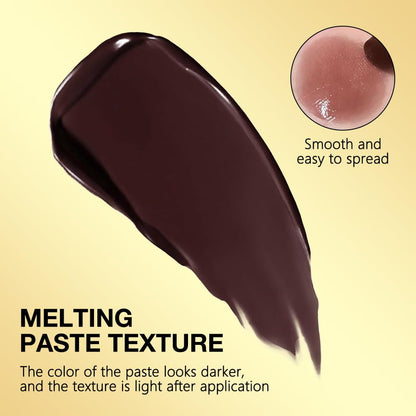 2Pcs Honey Tinted Lip Balms Lip Stain, Sheer Hydrating Lip Skin Tint, Gloss Balm Moisturizing Lip Color for All Skin Tones, Nourishing Lip Balm with a Hint of Natural Black Cherry Tint