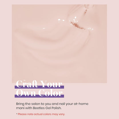 Beetles 15ml Natural Gel Polish Pale Nude Color Nail Gel Pink Neutral Soak Off Uv LED Nail Lamp All Season Nail Art Design Manicure Salon DIY Salon