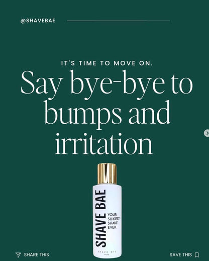 ALL-NATURAL Shaving Oil - No Razor Burn or Bumps | Hydrating | Beard & Bikini Lines | Silky Smooth Skin | Non-Toxic, Made in USA | Ditch Shaving Cream & Skip Lotion | Best shave ever