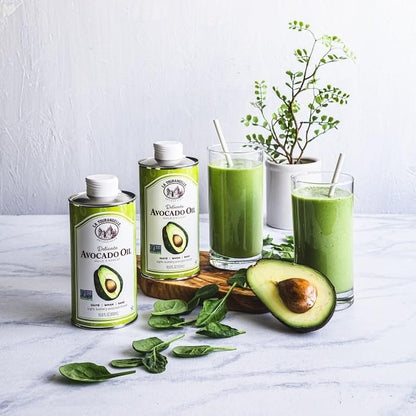 La Tourangelle Avocado Oil, Handcrafted from Premium Avocados, Great for Cooking, as Butter Substitute, and for Skin and Hair, 169 fl oz