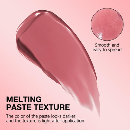 1PCS Orange Pink Honey Tinted Lip Balm Lipstain Lip Tint - Sheer Hydrating Long-Lasting Lipstick for Women All Skin Tones - Moisturizing Lip Gloss, Nourishing Lip Balm with Natural Cherry Tint