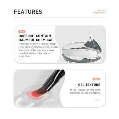 beautilux Nail Brush Cleaner Gel,