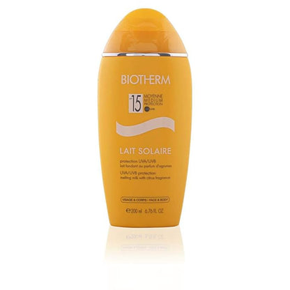 Biotherm Lait Solaire Hydratant Anti-Drying Melting Milk, SPF 15, Face and Body, 1 Count