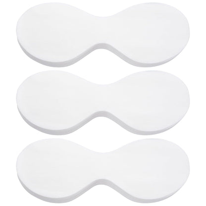 300 Sheets Disposable Eye Mask Paper, Non Woven Eye Care Patches Paper Eye Covers, Cotton Spa Eye Pads for Facials, DIY Clear Eye Mask Paper Beauty Sheets for Makeup…