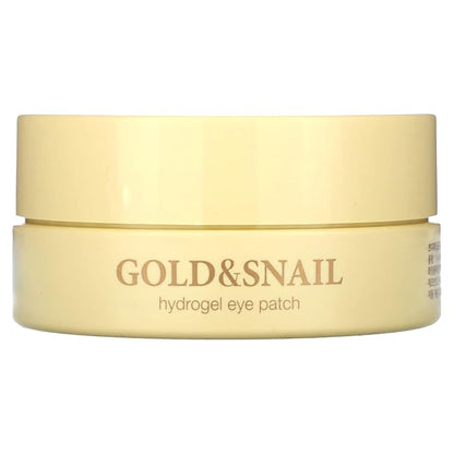 Gold & snail hydrogel eye