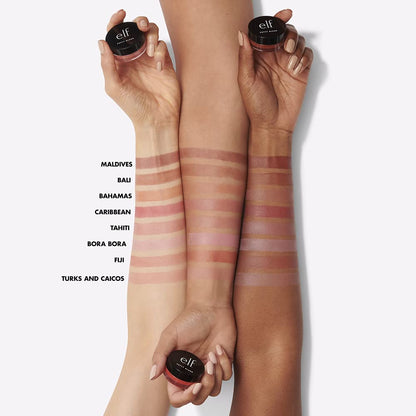 e.l.f. Putty Blush, Creamy & High-Pigment Formula For A Natural Glow, Delivers A Semi-Matte & Powder Finish, Vegan & Cruelty-Free, Fiji