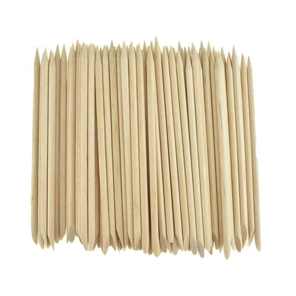 Hahiyo 4.5inches 100pcs orange wood