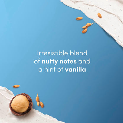 Dove Scrub Macadamia Rice Milk Body Scrub Exfoliates and Deeply Nourishes for Smooth, Radiant Skin 15 oz