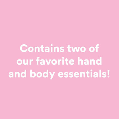 Camille Beckman Hand and Body Duet Set, Silky Body and Glycerine Hand Cream, Glycerine Rosewater