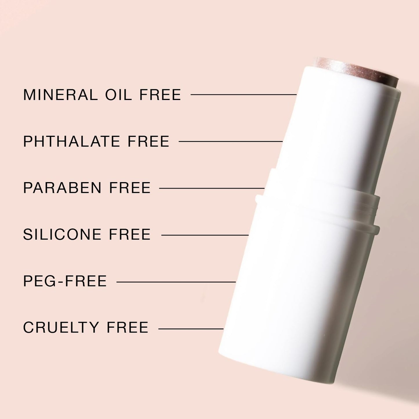 Boomstick Glimmer ® Highlighter Makeup Stick, Subtle Shimmer Face Highlighter Stick for Mature Skin, Hydrating Cream Makeup for Cheekbones, Brow Bones & Nose, No Glitter Highlight