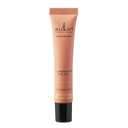 Sukin brightening illuminating eye gel