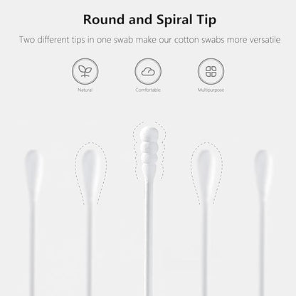 1500pcs tiny cotton buds, with